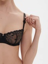 Soutien-gorge corbeille SIMONE PERELE "Délice" 12x330 - Noir Gem 088