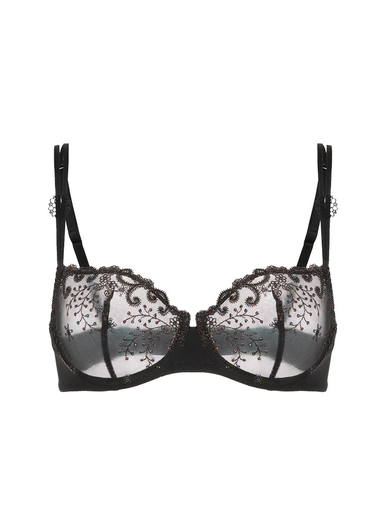 Soutien-gorge corbeille SIMONE PERELE "Délice" 12x330 - Noir Gem 088