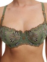 Soutien-gorge corbeille CHANTELLE "Champs Elysées" C26050 - Kiwi Multico 0DE