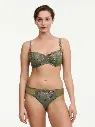 Soutien-gorge corbeille CHANTELLE "Champs Elysées" C26050 - Kiwi Multico 0DE