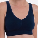 Brassière pour prothèses sans coutures ANITA CARE "Lotta" 5769X - Maritime Blue 380