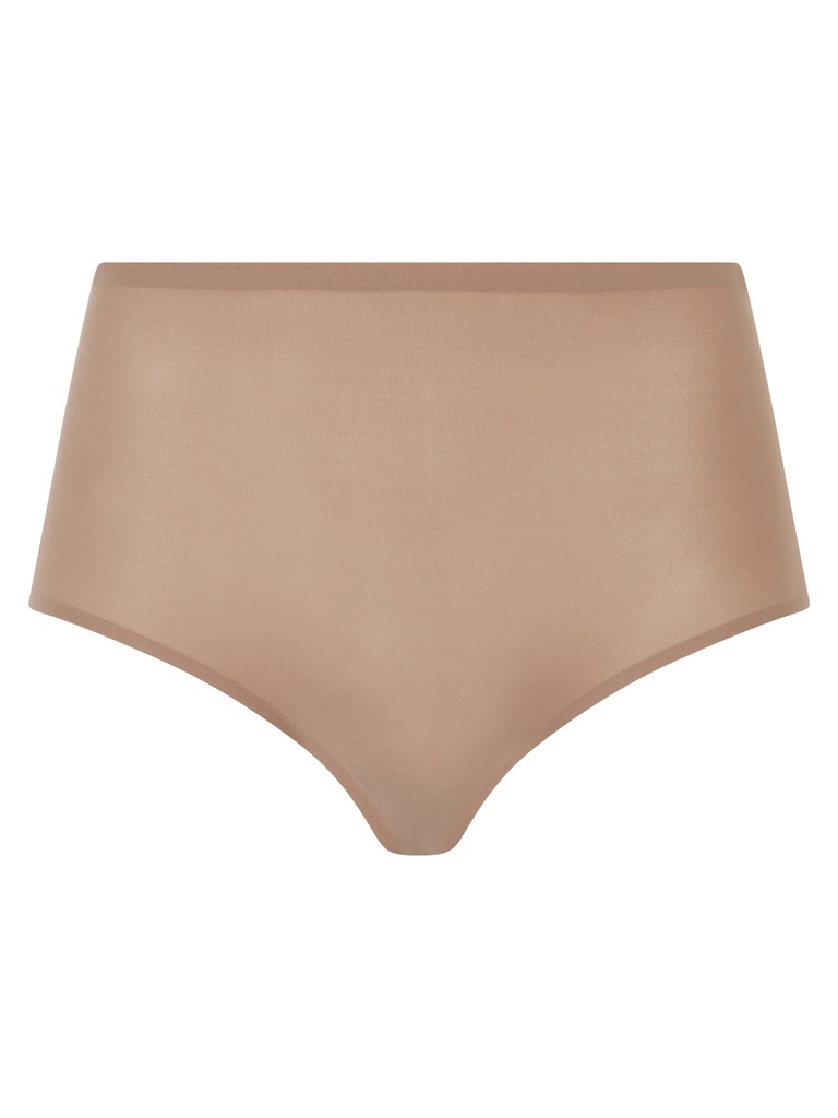 Culotte taille haute invisible TU CHANTELLE "SoftStretch" C26470 - Café Latté 02T