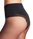 Collant gainant fin 20 deniers FALKE "Shaping Top 20" 40511 - Black 3009