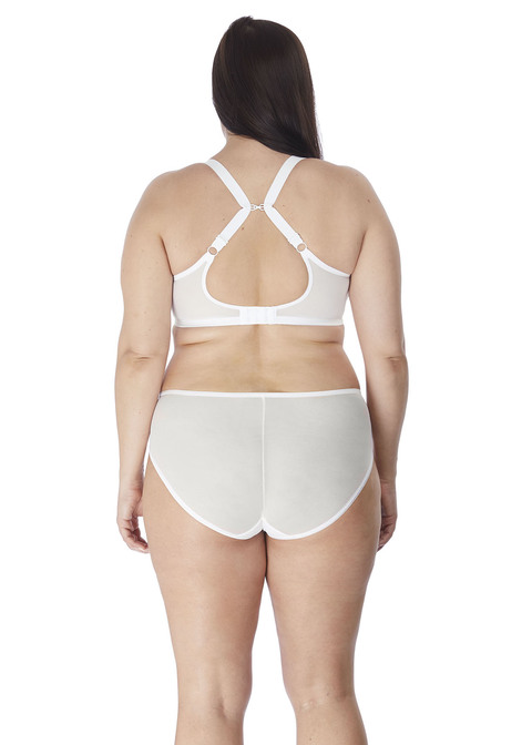 Soutien-gorge armature plongeant spécial poches profondes ELOMI "Matilda" EL8900 - Blanc WHE