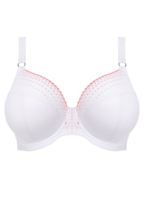 Soutien-gorge armature plongeant spécial poches profondes ELOMI "Matilda" EL8900 - Blanc WHE