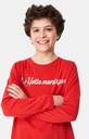 Pyjama long enfant ARTHUR "Hotte Montagne" LUK - Blanc NOELH24
