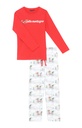 Pyjama long enfant ARTHUR "Hotte Montagne" LUK - Blanc NOELH24