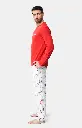 Pyjama long homme ARTHUR "Hotte Motagne" ZAC - Blanc NOELH24