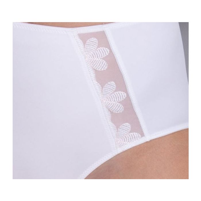 Culotte haute+ ANITA ROSA FAIA "Sophia"1309 - Blanc 006