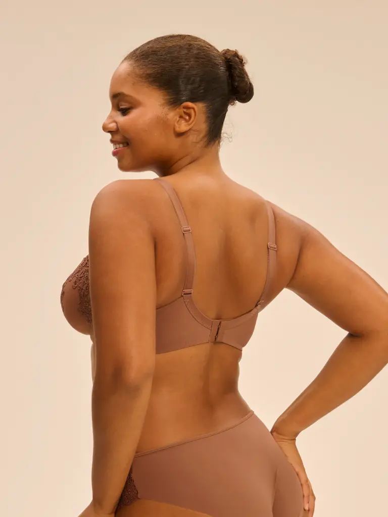Soutien-gorge corbeille SIMONE PERELE "Saga" 15C330 - Brun Tender 751