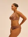 Soutien-gorge corbeille SIMONE PERELE "Saga" 15C330 - Brun Tender 751