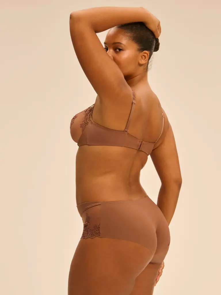 Soutien-gorge corbeille SIMONE PERELE "Saga" 15C330 - Brun Tender 751