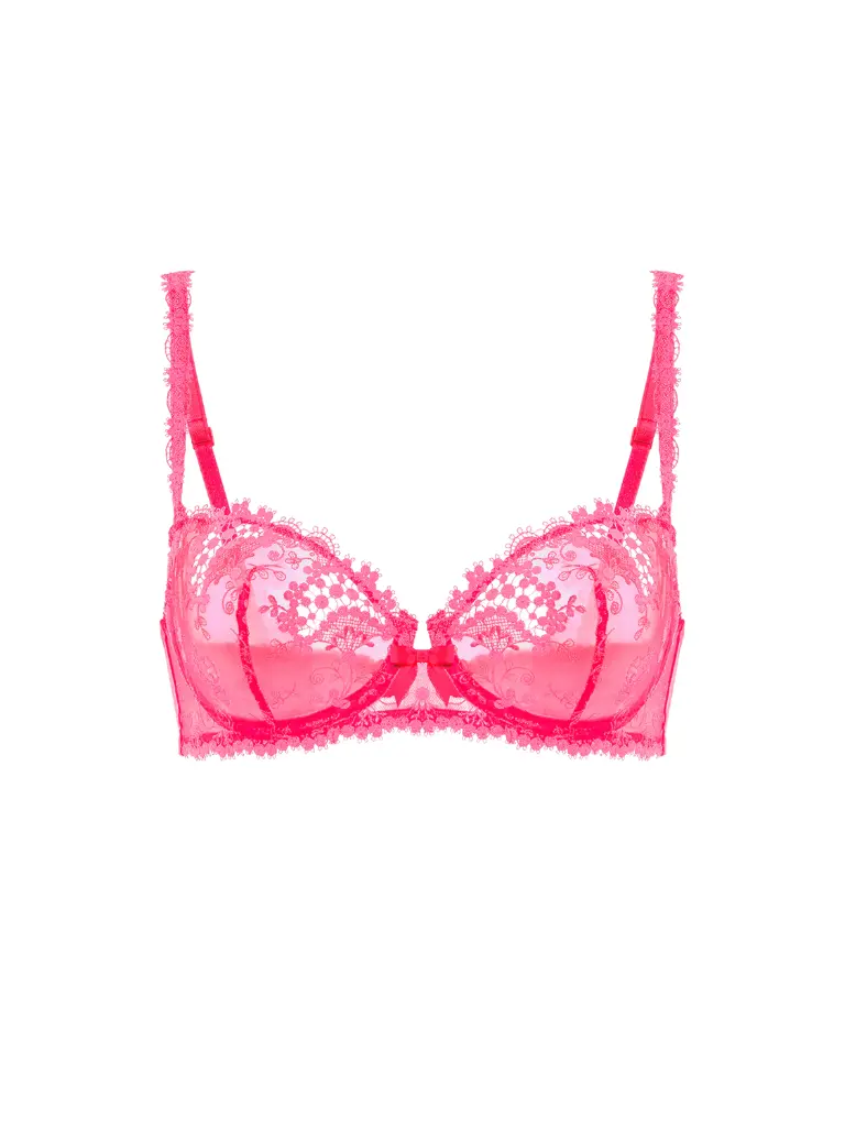 Soutien-gorge corbeille SIMONE PERELE "Wish" 12B330 - Rose Fabuleux 415
