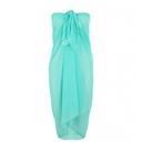 Grand paréo/robe de plage rectangle SUNFLAIR 23404 - Turquoise 23