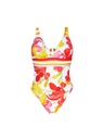 Maillot Nageur Maintien sans armatures avec coques LISE CHARMEL "Envolée Florale" ABB6983 - Bouquet Florale 19038