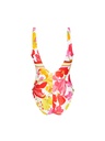 Maillot Nageur Maintien sans armatures avec coques LISE CHARMEL "Envolée Florale" ABB6983 - Bouquet Florale 19038