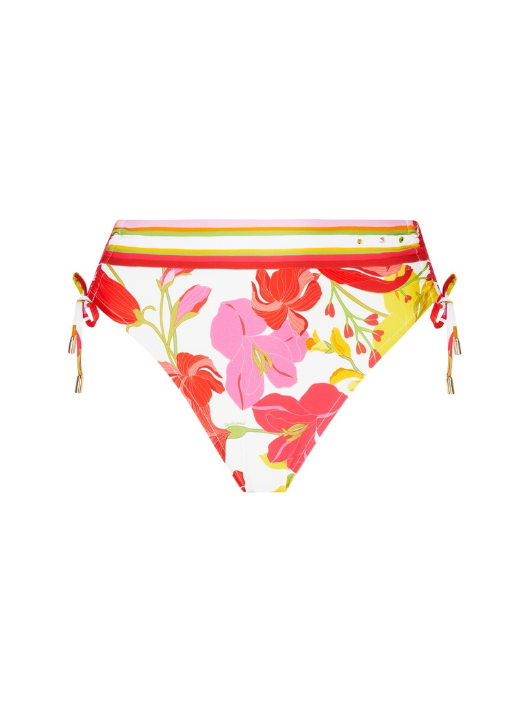 Bas de Bikini slip coulissant LISE CHARMEL "Envolée Florale" ABB0683 - Bouquet Floral 19038
