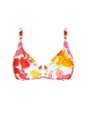 Haut de Bikini triangle avec coques LISE CHARMEL "Envolée Florale" ABB6683 - Bouquet Floral 19038