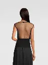 Chemise sans manches OSCALITO 6536 - Noir 020