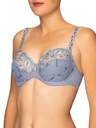 Soutien-gorge à armatures en 3 parties FELINA "Provence" 0080505 - Bleu atlantique 707