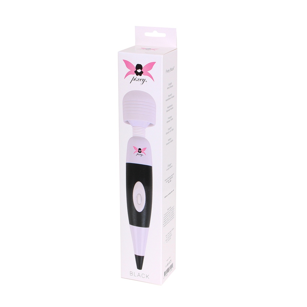 Vibromasseur Wand corps & clitoris PIXEY "Black"