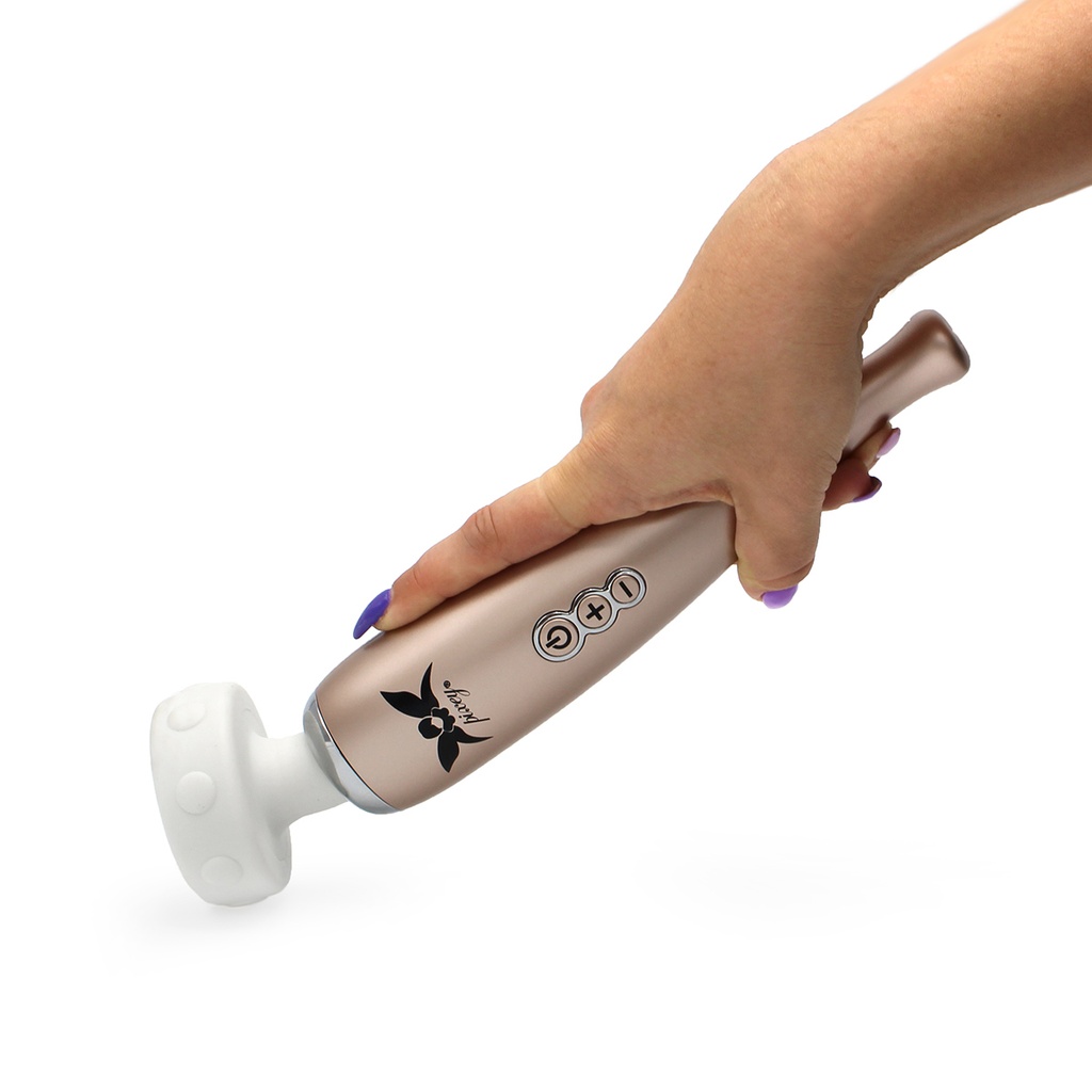 Vibromasseur Wand corps & clitoris rechargeable PIXEY "Hammerhead"