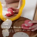 Stimulateur clitoridien à ondes pulsées pour les voyages WOMANIZER "Liberty 2" - Vibrant Rose