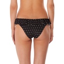 Slip de bikini italien à volant FREYA "Jewel Cove" AS7235 - Noir BLK