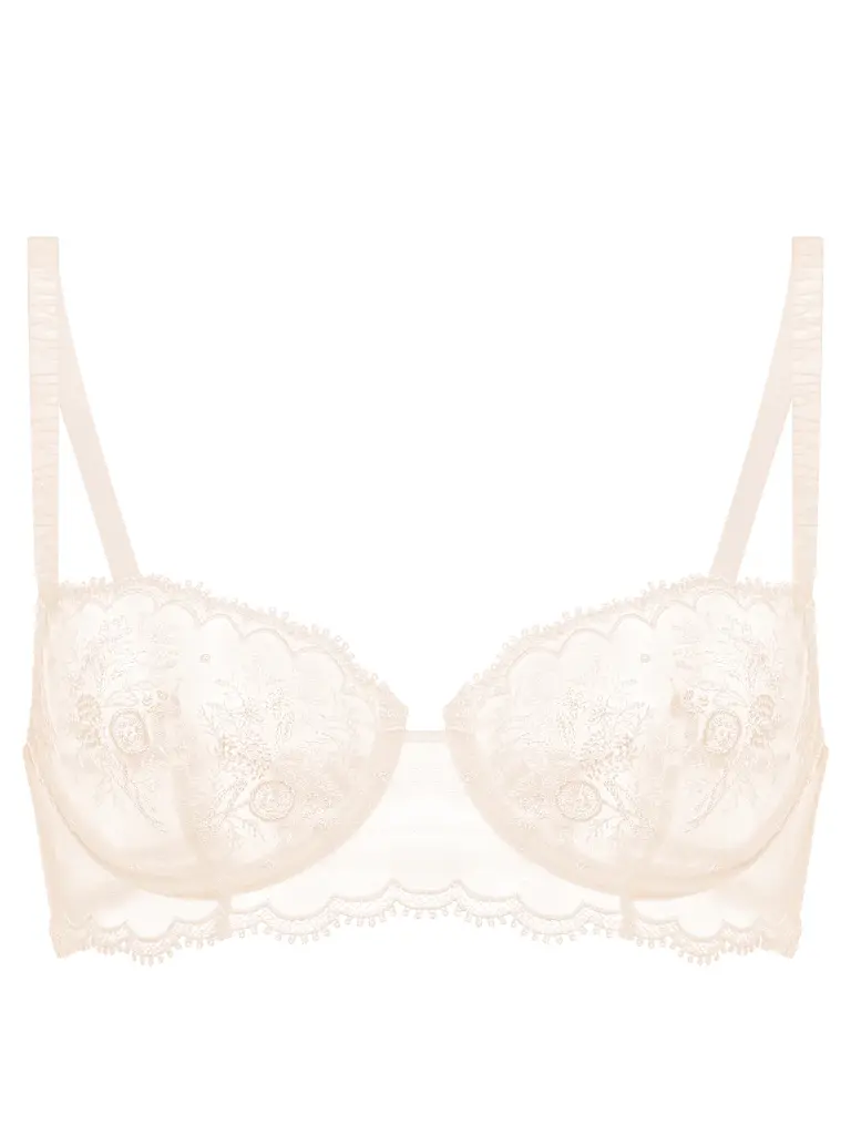 Soutien-gorge corbeille avec armatures SIMONE PERELE "Intrigue" 1E2330 - Rose Sakura 314