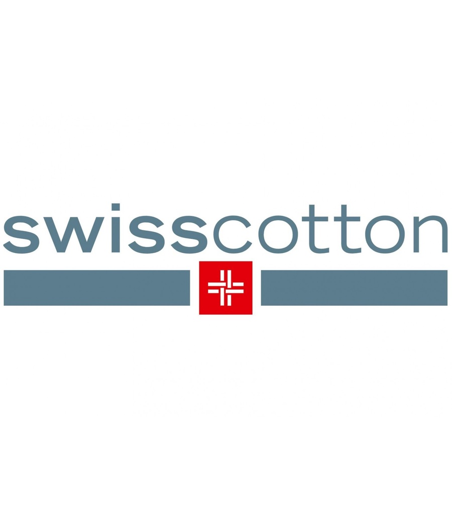 Slip coupe classique coton & satin CALIDA "Cate" 22258 - Bleached Denim 385 (Swiss Cotton)