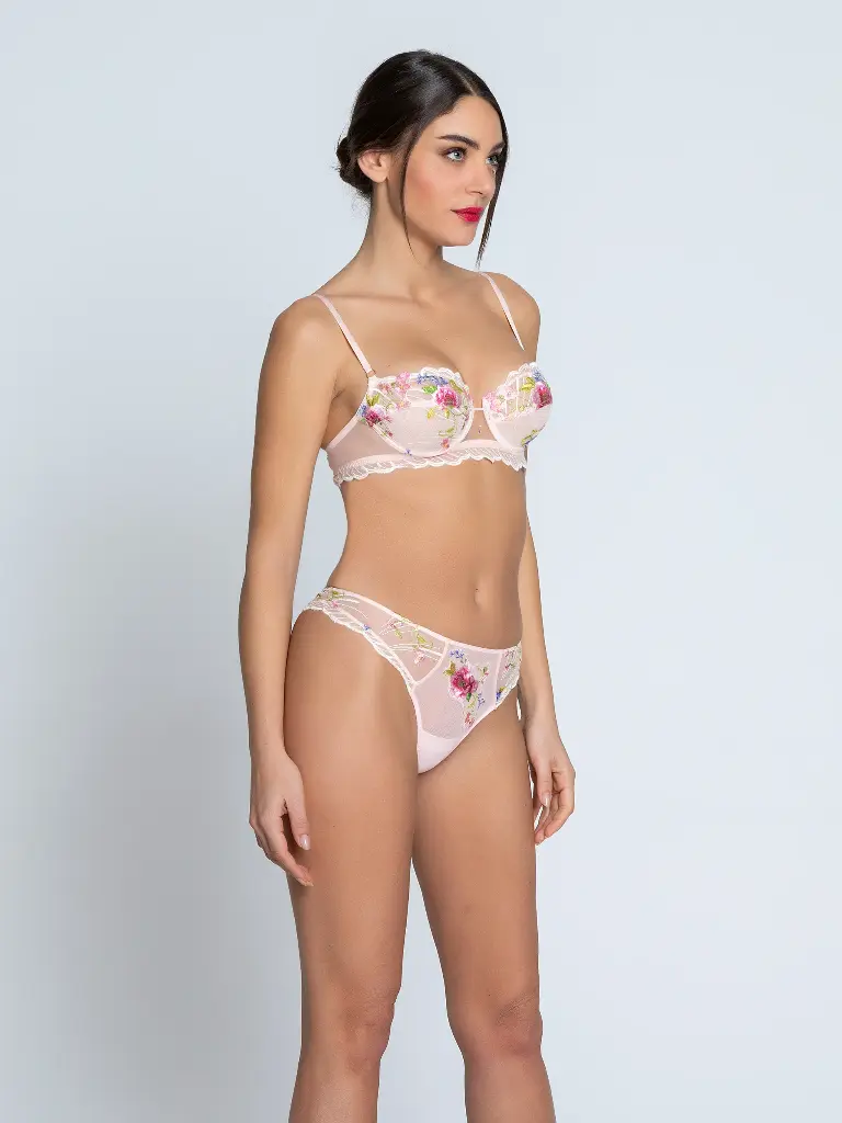 Soutien-gorge corbeille LISE CHARMEL "Libertine en Fleurs"  ACJ3039 - Libre Eclosion 12069