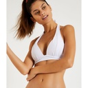 Bikini paddé & slip classique - BANANA MOON "Romeo" Maho & Merenda - Blanc JAI10