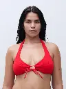 Haut de Bikini avec coques sans armatures  CHANTELLE "Swim One Size" C12VQA - Cerise A39