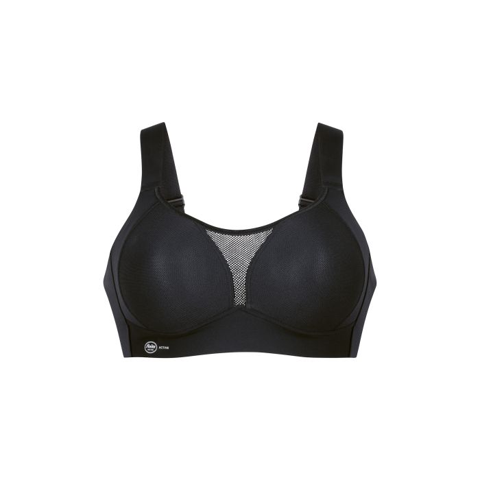 Soutien-gorge de sport moulé sans armatures ANITA ACTIVE "Smart Control" 5533 - Noir 001