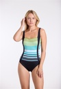 Maillot  SUNFLAIR 22030 - Multicolore Turquoise 3023