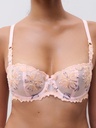 Soutien-gorge corbeille CHANTELLE "Champs Elysées" C26050 - Rose nymphéa Multico A30
