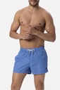 Short de bain DAVID MAN "Amalfi" DM25-024 - Bleu Multicolor MLT