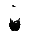 Maillot nageur séduction LISE CHARMEL "Ajourage Couture" ABA9815 - Noir 0005