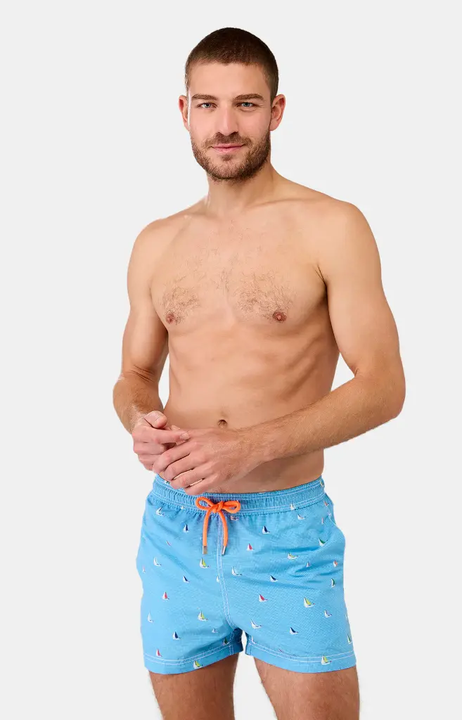 Short de bain ARTHUR BBI - Bleu BOATE25