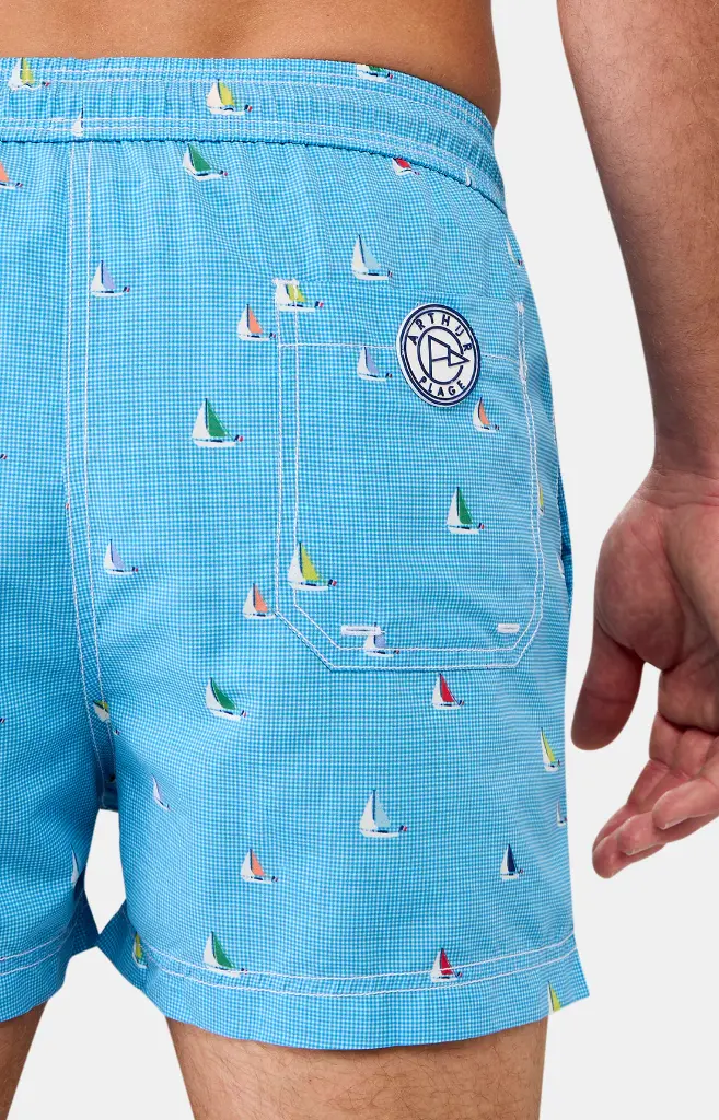 Short de bain ARTHUR BBI - Bleu BOATE25
