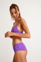 Bas de Bikini shorty échancré BANANA MOON "Bia Popcorn" - Violet MFQ25