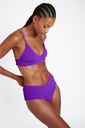 Bas de Bikini shorty échancré BANANA MOON "Bia Popcorn" - Violet MFQ25