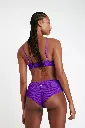 Bas de Bikini shorty échancré BANANA MOON "Bia Popcorn" - Violet MFQ25