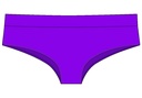 Bas de Bikini shorty échancré BANANA MOON "Bia Popcorn" - Violet MFQ25