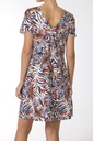 Robe Fluide décolleté en V JANIRA "Tropicpalm" 1070565 - Imprimé 971