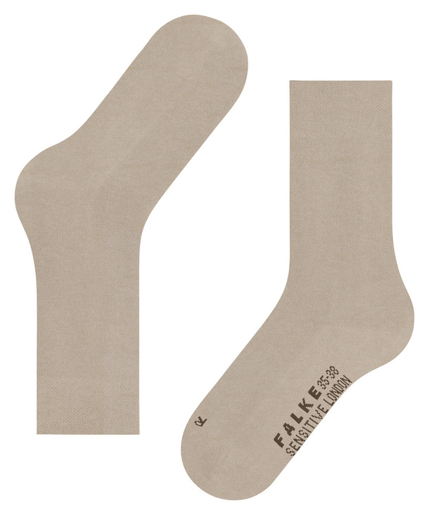 Chaussettes Femmes FALKE "Sensitive London" 46472 - Linen Mel. 4541