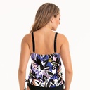 Haut de bikini tankini avec coques ANITA "Style Yara" M5 8380-1 - Noir Motif 401