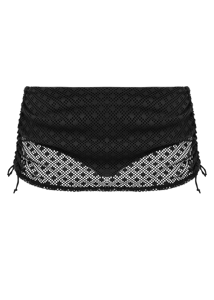 Bas de Bikini slip jupette ELOMI "Bazaruto" ES800683 - Noir BLK