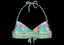 Haut de Bikini BANANA MOON "Eyro Jaipur" - Turquoise MIK14