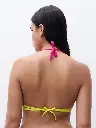 Haut de Bikini triangle coque sans armatures CHANTELLE "Easy Pop" C22JQF - Raspberry 07J
